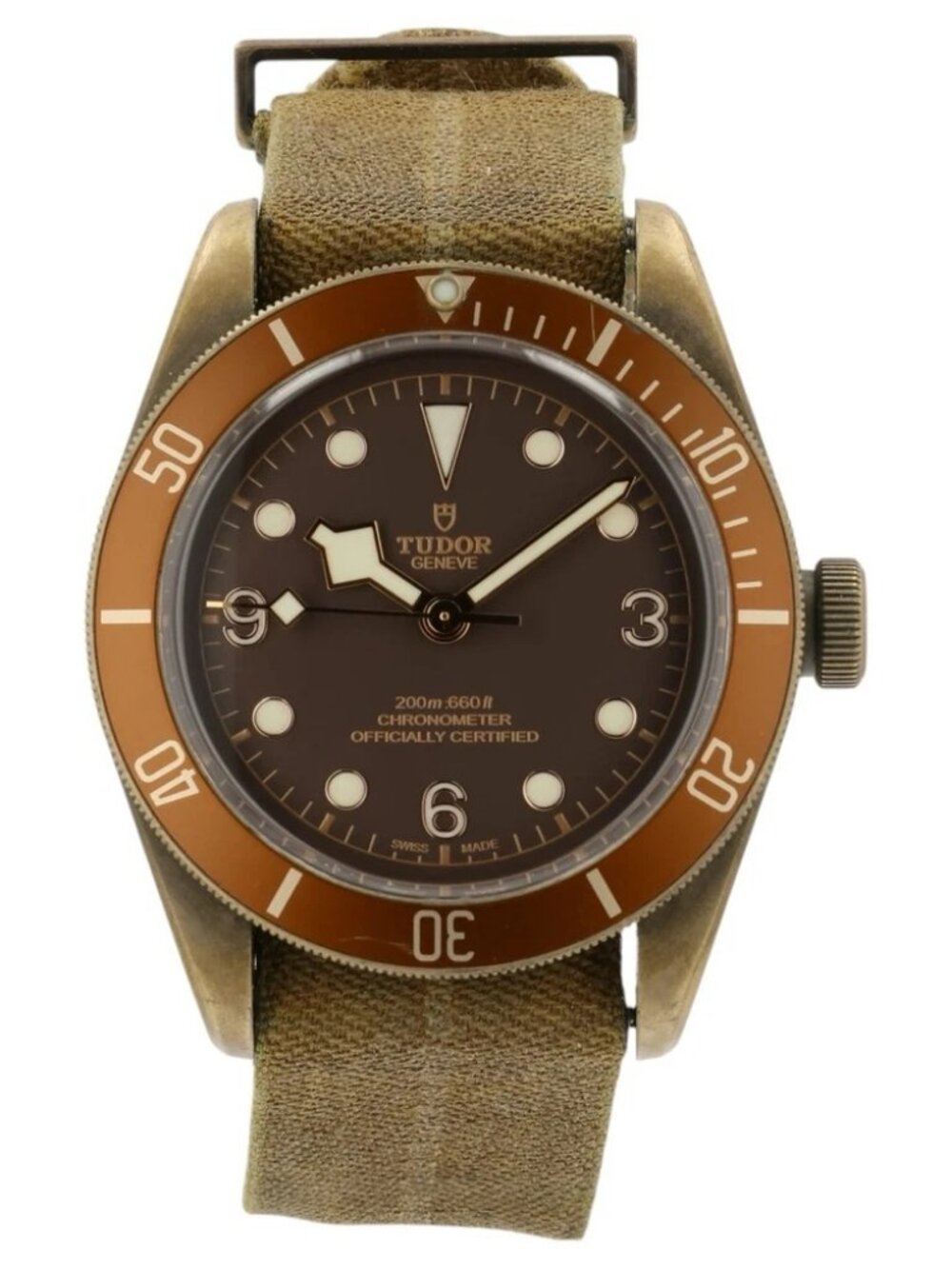 Tudor Black Bay Brown Dial Bronze 43mm Automatic Movement Men’s Watch